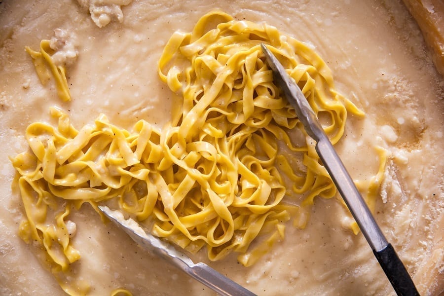 Pasta brunch at Cantina del Ponte