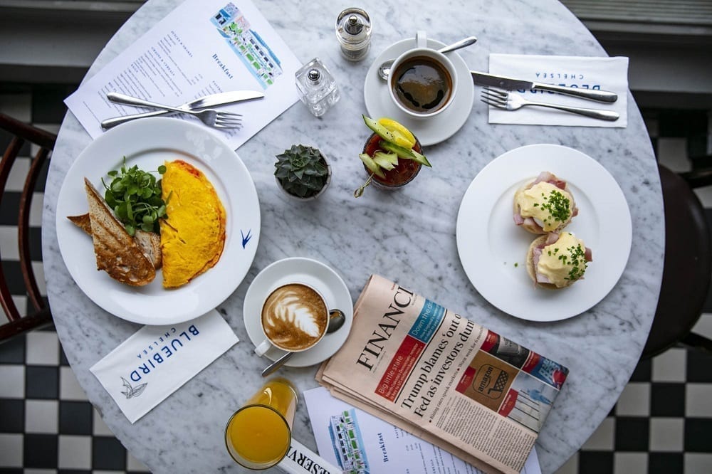 Brunch at Bluebird Chelsea